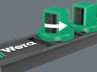 Wera 5005451001a 9607 B Impaktor 1 - mágneses aljzatkészlet dugókulcskészlet