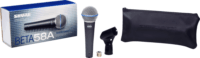 Shure BETA 58A Dinamikus Énekmikrofon XLR - Fekete
