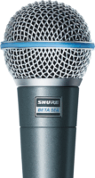 Shure BETA 58A Dinamikus Énekmikrofon XLR - Fekete