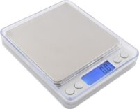 Ruhhy digitális ékszer és konyhai mérleg max 2kg - Szürke