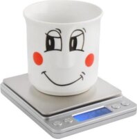 Ruhhy digitális ékszer és konyhai mérleg max 2kg - Szürke