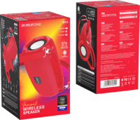 Borofone BR4 Hordozható bluetooth hangszóró - Piros