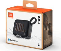 JBL Go 4 Hordozható Bluetooth hangszóró - Fekete