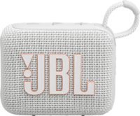 JBL Go 4 Hordozható Bluetooth hangszóró - Fehér