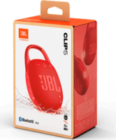 JBL Clip 5 Hordozható Bluetooth hangszóró - Piros