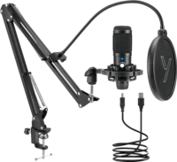 Yenkee YMC 1031 Streamer 2.0 mikrofon - Fekete