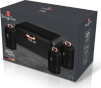 Berlinger Haus BH/6753 Kenyértartó készlet (3 db / csomag) - Fekete