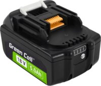 Green Cell BL1850 Makita LXT 18V Akkumulátor 5Ah
