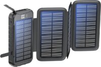 Boompods Neutron Fold Solar Powerbank 16000mAh 10W (2.1A / 5V) - Fekete