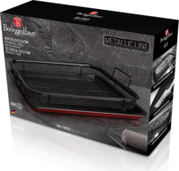 Berlinger Haus BH/7855 Burgundi Tepsi Fém Kosárral