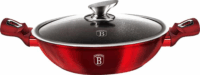Berlinger Haus BH/7110 Metallic Line Burgundy Edition 30cm Wok
