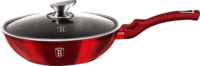 Berlinger Haus BH/1265N Metallic Line Burgundy Edition 28cm Wok