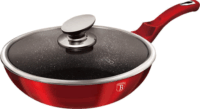 Berlinger Haus BH/1265N Metallic Line Burgundy Edition 28cm Wok