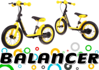 Ramiz Sportrike Balancer 12" Gyermek Futóbicikli - Sárga