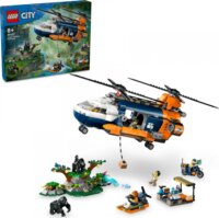 LEGO® City: 60437 - Dzsungelkutató helikopter a bázison