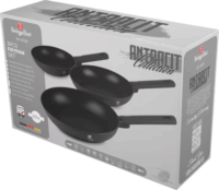 Berlinger Haus BH/8138 Antracit Collection Serpenyő készlet (3 részes)