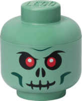 LEGO 40310803 Room Copenhagen Csontvázfej Tároló doboz 2,0L - Zöld