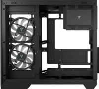 Modecom Volcano Panorama Apex ARGB 7F Számítógépház - Fekete