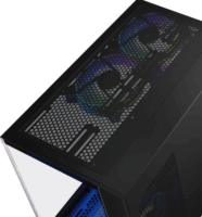 Modecom Volcano Panorama Apex ARGB 7F Számítógépház - Fekete