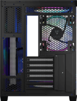 Modecom Volcano Panorama Apex ARGB 7F Számítógépház - Fekete