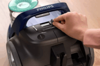 Philips FC9550/09 5000 Series Porzsák nélküli porszívó - Fekete