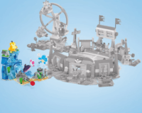 Mattel MEGA Pokémon Vízi kaland 319 darabos építőjáték