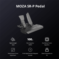 Moza Racing SR-P Pedál szett - Fekete (PC)