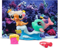 Littlest Pet Shop Petfluencer szett - Víz alatti kaland - 2 darabos