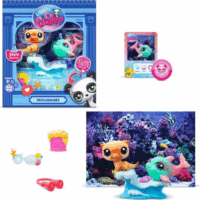 Littlest Pet Shop Petfluencer szett - Víz alatti kaland - 2 darabos