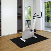 Ruhhy 90x130cm padlóvédő székalátét - fekete