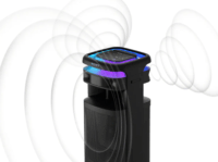 Sony ULT Tower 10 Bluetooth Hangszóró Vezeték nélküli mikrofonnal - Fekete