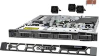 Dell ISG PowerEdge R250 Rack Szerver (4x3.5" / 4C E-2314 2.8GHz / 1x16GB / 1x2TB 7.2k SATA / S150 / iD9 Ba. / 700W)