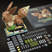 Mattel MEGA Pokémon Motion Eevee 1381 darabos építőkészlet