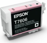 Epson T7606 Eredeti Tintakazetta - Világos Élénk Magenta