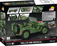 Cobi: Willys MB Orvosi Kocsi Építőjáték