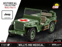 Cobi: Willys MB Orvosi Kocsi Építőjáték