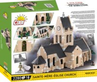 Cobi Templom Sainte-Mere-Eglise-ben Építőjáték