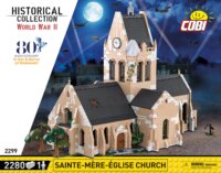 Cobi Templom Sainte-Mere-Eglise-ben Építőjáték
