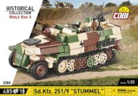 Cobi: Sd.Kfz. 251/9 Stummel Lánctalpas harckocsi Építőjáték