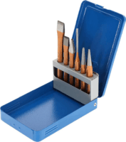 Gedore 106 D Véső és Lyukasztó szerszámkészlet fémtokban (6 db / csomag)