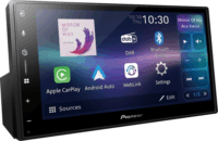 Pioneer SPH-DA77DAB 2 DIN Apple CarPlay Autó HiFi Fejegység