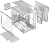 Modecom Volcano Panorama Apex 3F ARGB Számítógép - Fehér