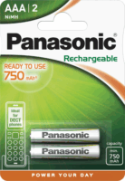 Panasonic Evolta NiMH AAA 750 mAh Ceruzaelem (2db/csomag)
