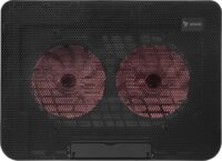 Savio COS-02 17,3" Laptop hűtőpad - Fekete