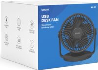Savio AD-01 USB Asztali ventilátor - Fekete