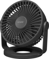 Savio AD-01 USB Asztali ventilátor - Fekete
