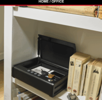 Master Lock MLD08E Mini Hordozható Széf - Fekete