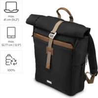 Hama Silvan 16,2" Laptop Hátizsák - Fekete