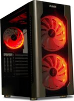 iBox Chiron ZH68 Számítógépház - Fekete