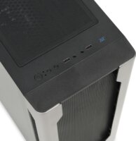 iBox Chiron ZH68 Számítógépház - Fekete